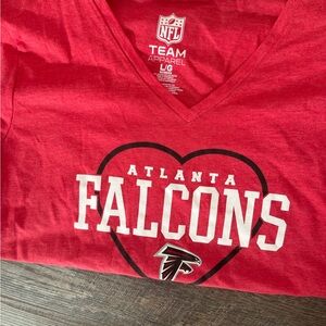 NFL Atlanta Falcons Kids Red Tee
